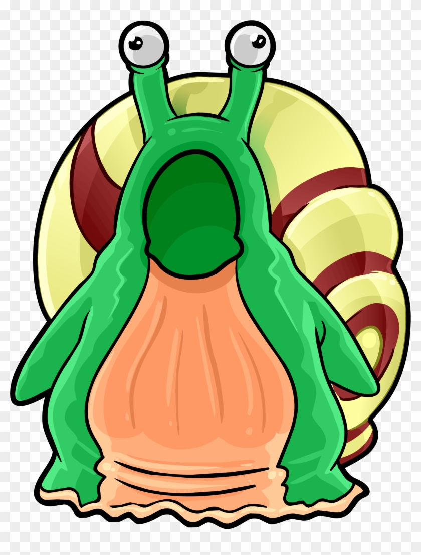 Snail Costume - Caracol Club Penguin Png #889629