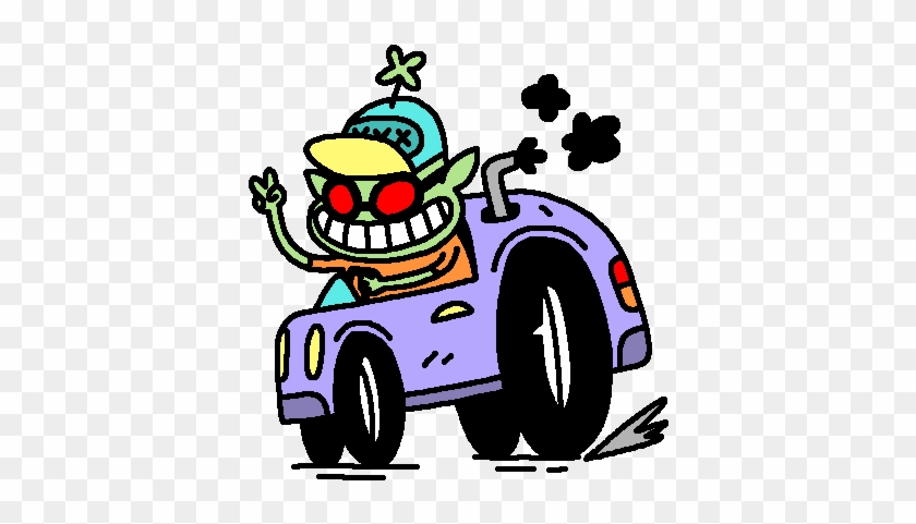 Cartoon Car Driving - Cartoon #889647