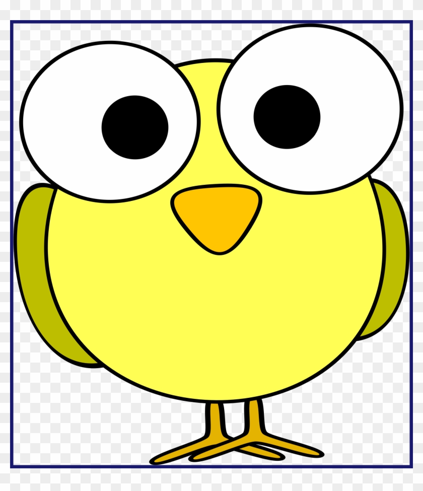 Marvelous A Funny Looking Yellow Cartoon Bird With - Yellow Bird Cartoon -  Free Transparent PNG Clipart Images Download