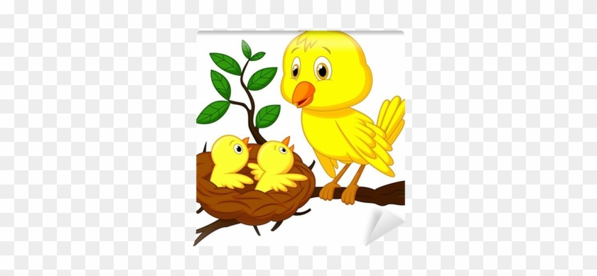 Mom And Baby Bird Clipart #889703