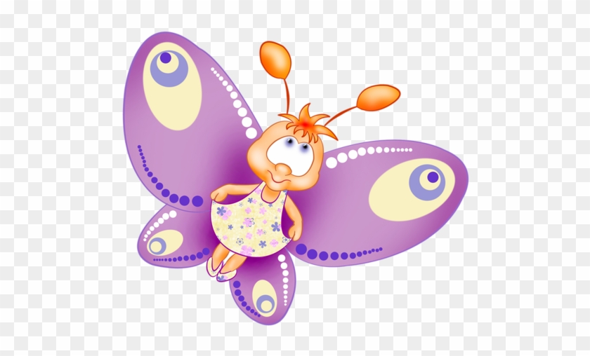 Butterflies Set3 61 - Cartoon Butterfly Clipart Png #889748