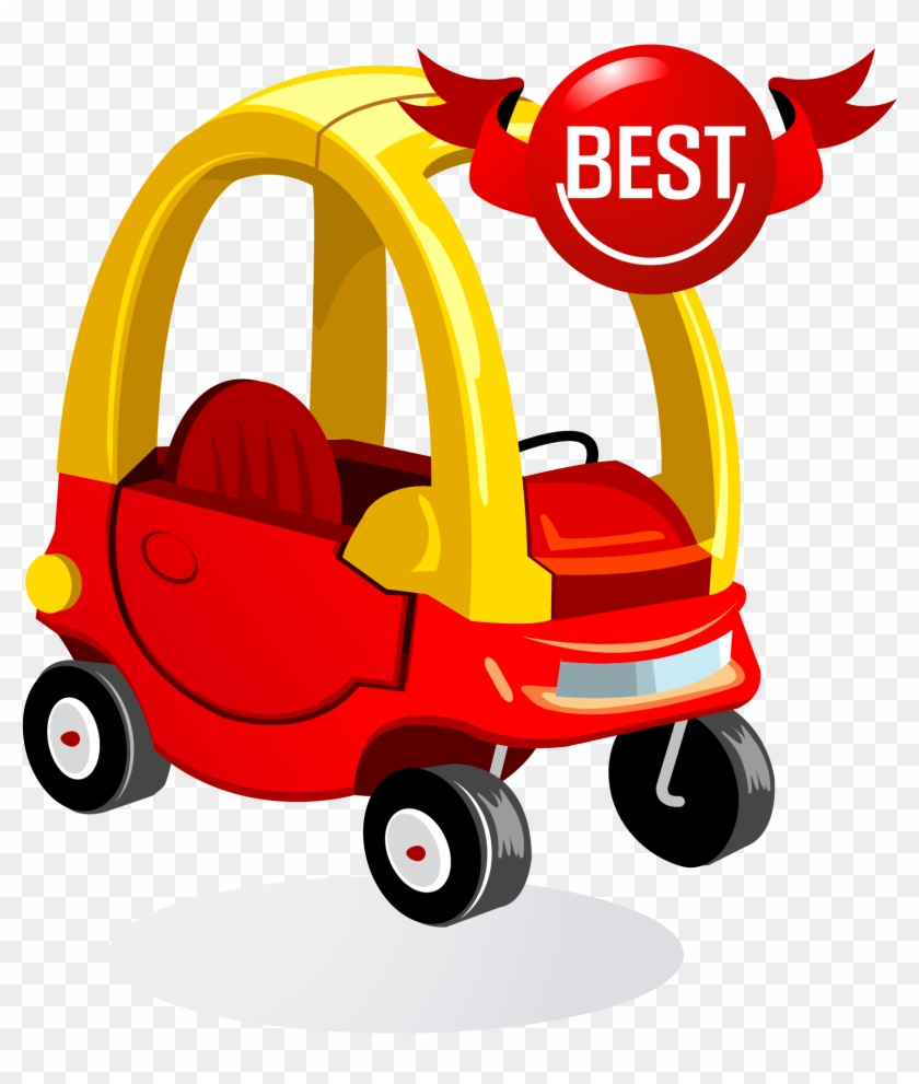 Car Toy Illustration - Car Toy Vector #889990