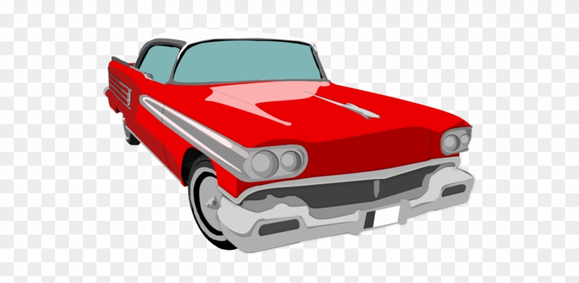 Classic Car Chevrolet Impala Lowrider - Red Lowrider Png #890032