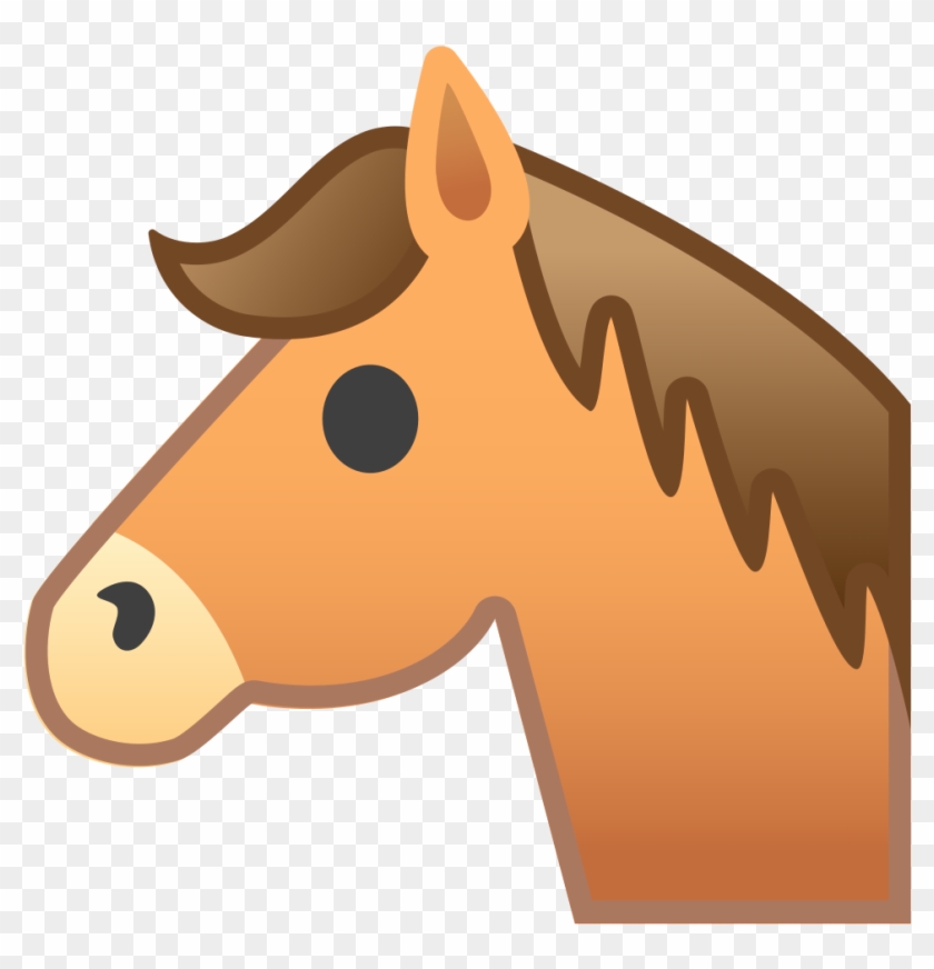Horse Face Icon - Horse Emoji Png #890075