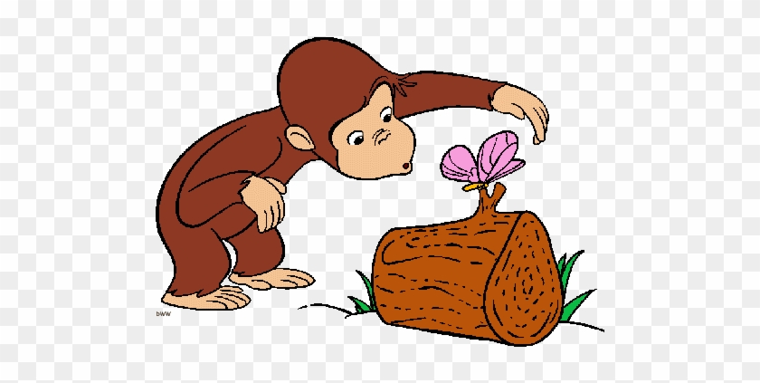 Neat Design Curious George Clipart With A Blue Ball - Curious George Coloring Pages #890117