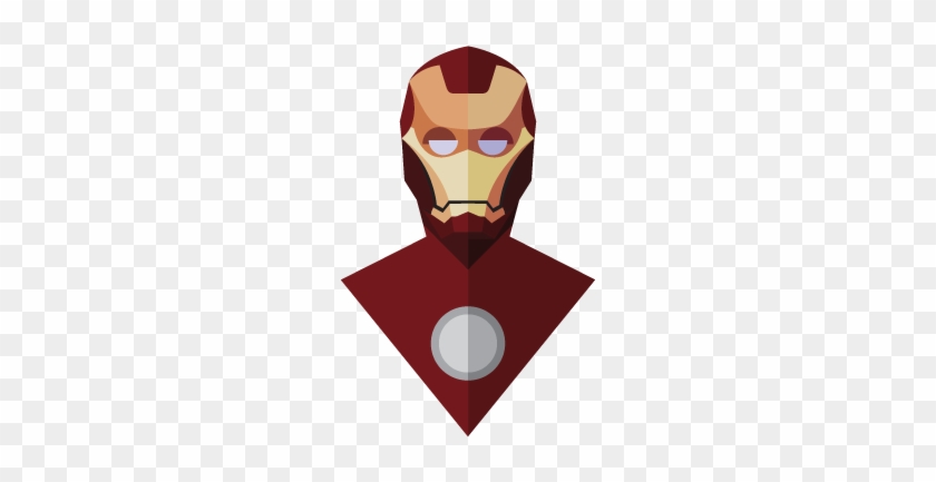 Iron Man - Avengers Flat Design #890125