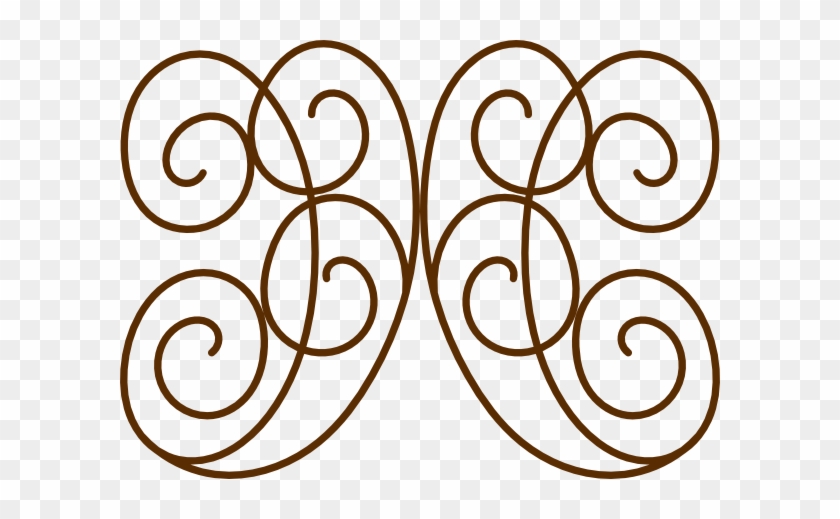 Brown Swirls #890142