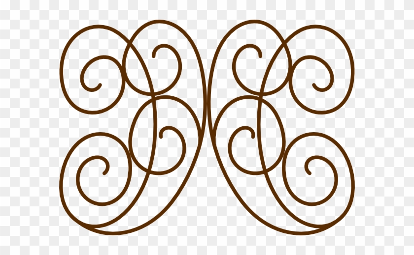 Brown Swirls #890142