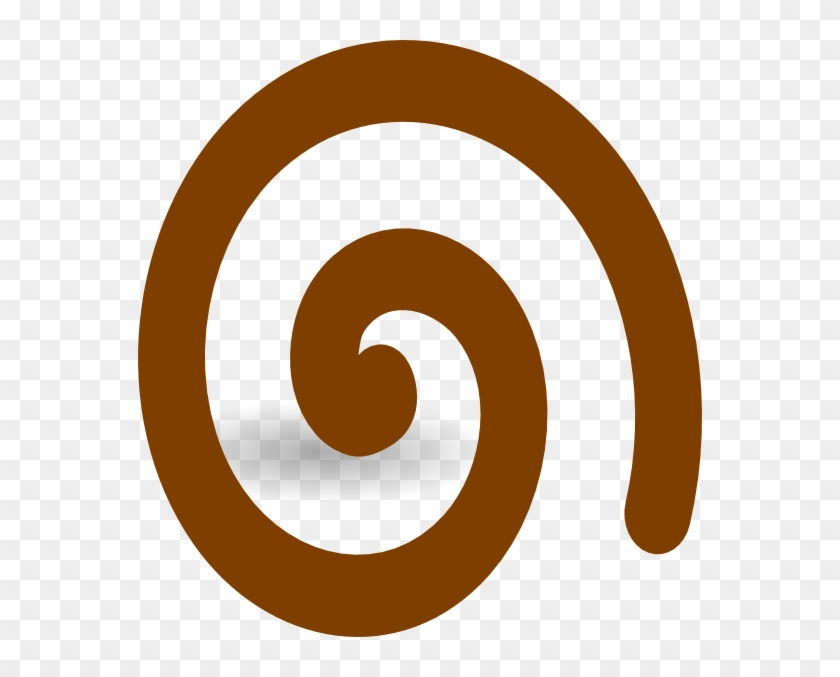 Brown Spiral #890155