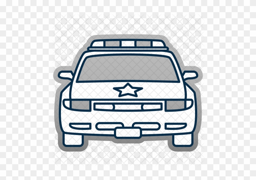 Police Car Icon - Car #890163