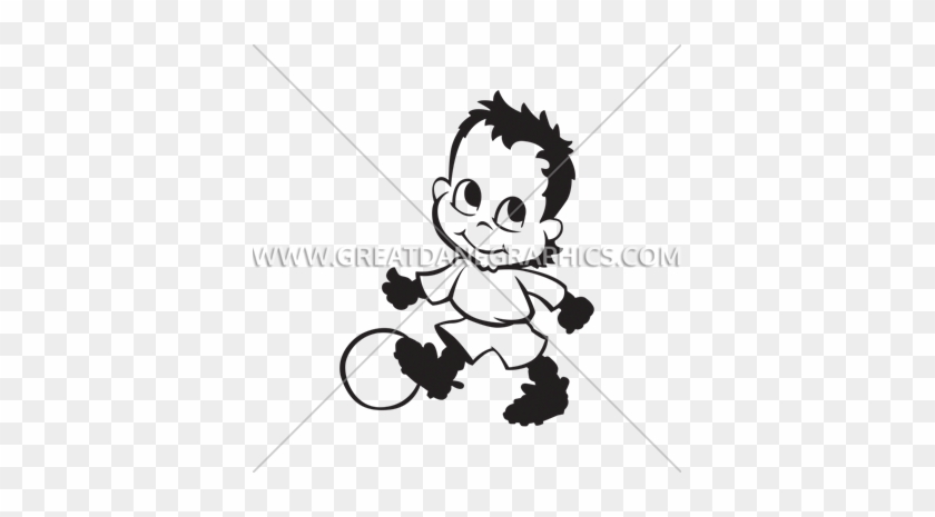 Little Soccer Boy - Cartoon #890220