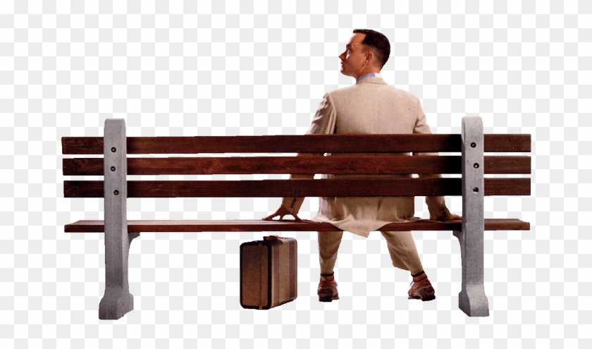 Bench Clipart Transparent Background - Forrest Gump [limited Edition Steelbook] (blu-ray) #890307