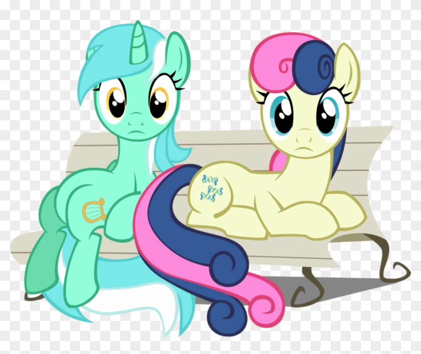 Lyra And Bon Bon By Nikolaz15 - Little Pony Friendship Is Magic #890360