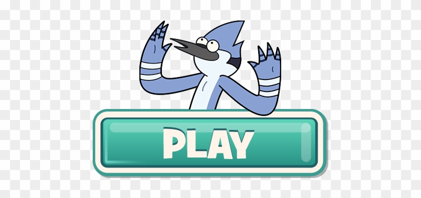 Play Regular Show Dimensional Drift - Regular Show Transparent Background #890375