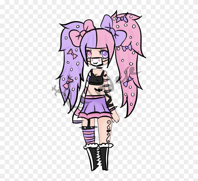 Pastel Goth Adopt [closed] By Vantallion - Cartoon #890589