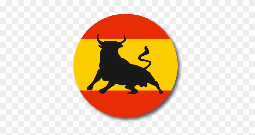 Spanish Is The Fourth Most Commonly Spoken Language - Bull Silhouette #890596