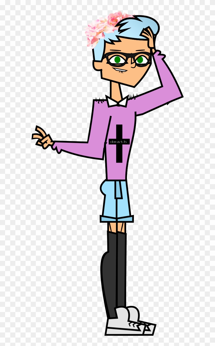 As A Pastel Goth By Theallmighty-jayy - Total Drama Characters Oc Boy #890699