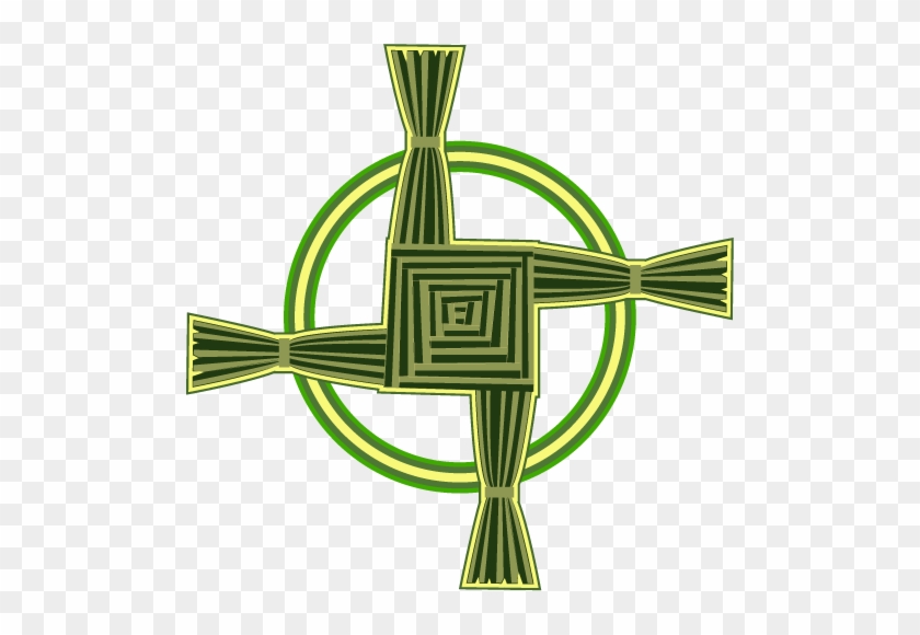 Brigid Catholic Academy St - St Brigid's Cross Png #890768