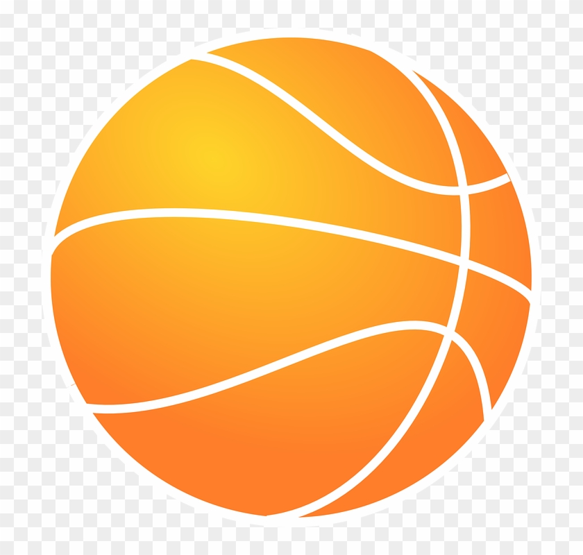 Clip Art Basketball 14, - Bola De Basquete Png #890822