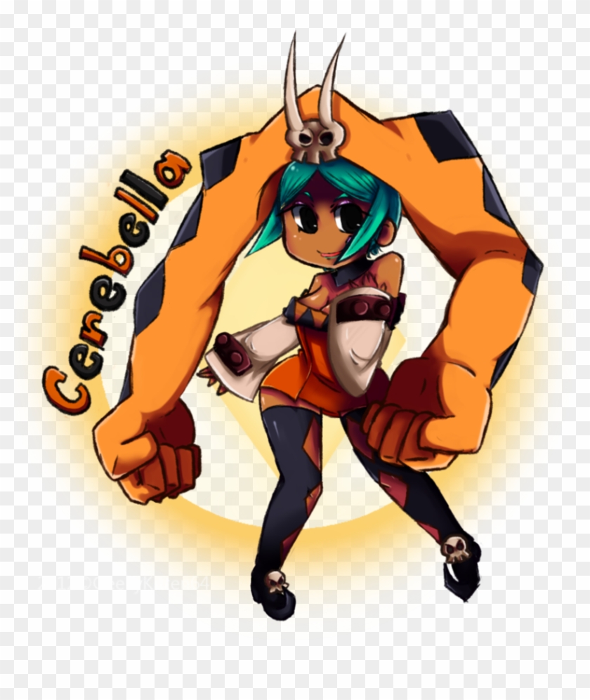 Skullgirls Fan Art - Skullgirls Fan Art Cerebella #890873