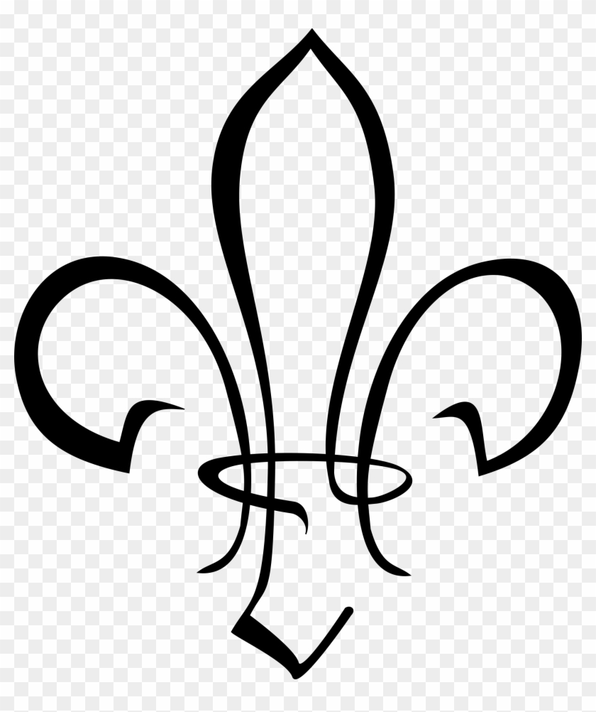 0 Images About Fleur De Lis On Rustic Art Clip Clipart - Fleur De Lis Modern #890893