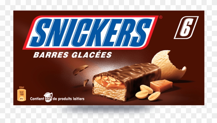 Skittles Desserts And Darkside - Snickers Ice Cream Bars 6 X 53ml #890923