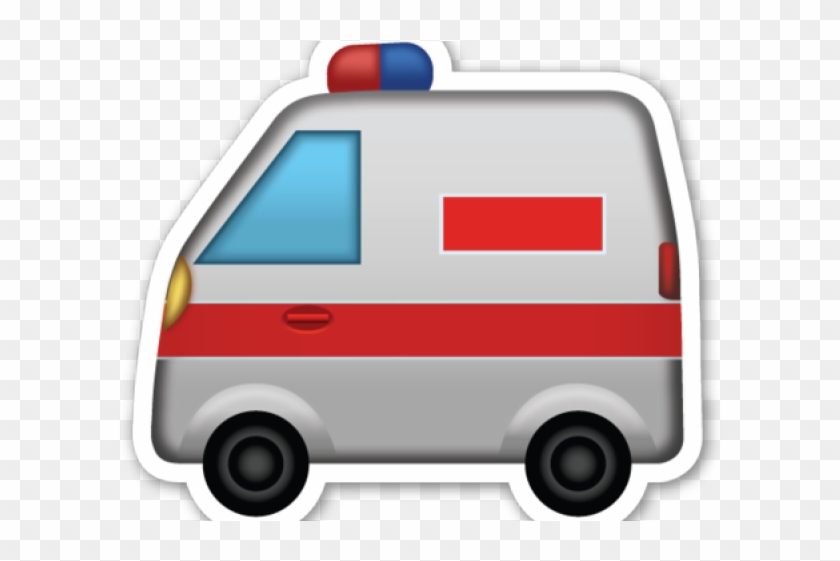 Pendent Clipart Ambulance - Van Emoji Png #890937