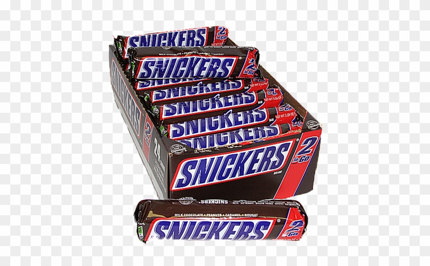 Snickers 2 To Go Case - Snickers Bar King Size Candy - 24 Count, 3.29 Oz Bars #890997