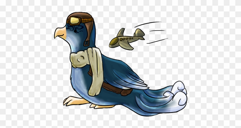 Aviator Bird Chibi By Phoso-fish - Aviator Bird Chibi By Phoso-fish #891035