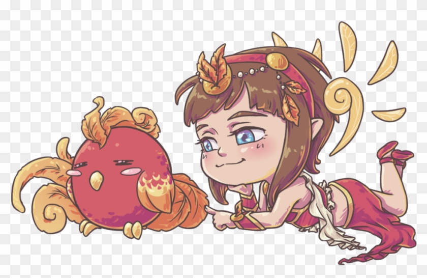 Chibi Leora-fat Bird By Silentj75 - Cartoon #891038