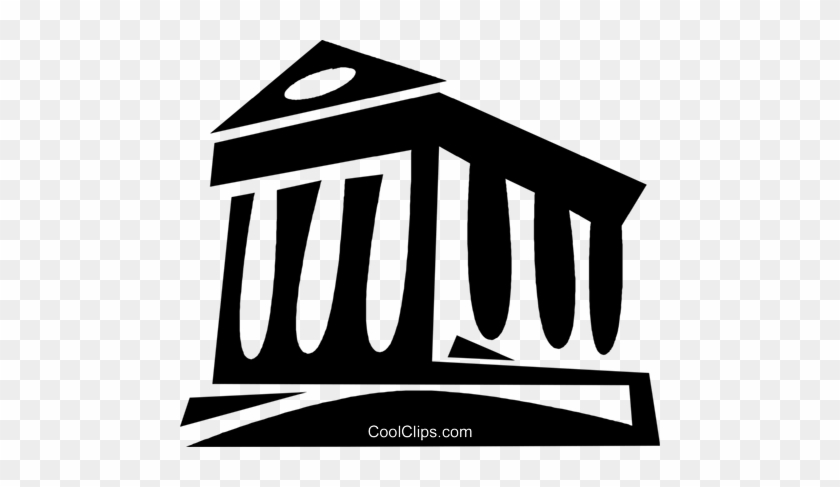 Financial Institution Royalty Free Vector Clip Art - Sign #891074