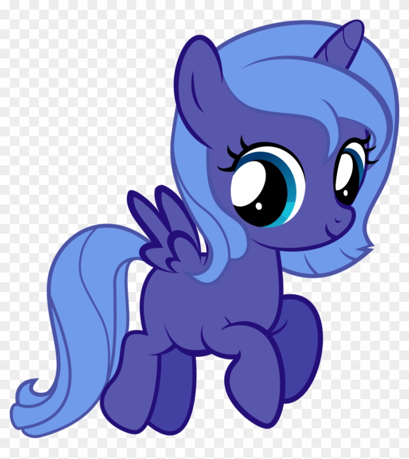 My Little Pony Clipart Baby - My Little Pony Princesa Luna Baby #891089