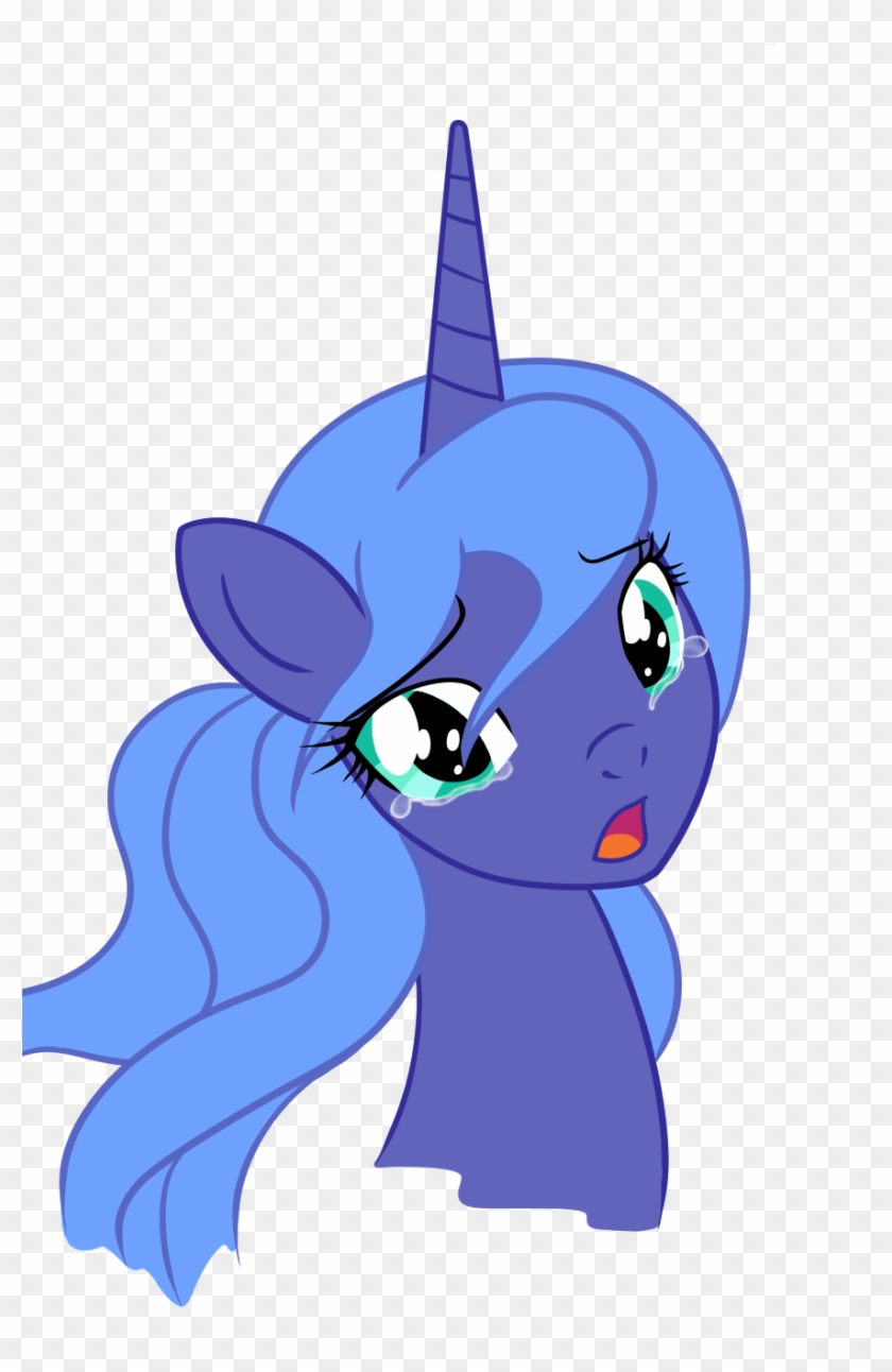 917038 Safe Solo Princess Luna Crying T - Lullaby #891097