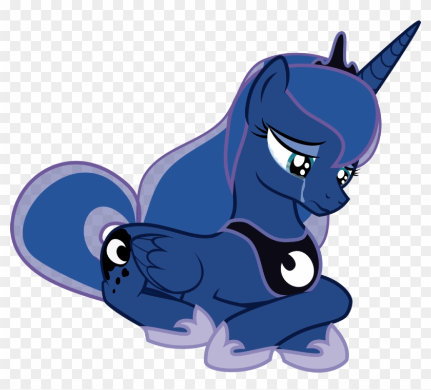 Sad By J5a4 - My Little Pony Princess Luna Sad #891104