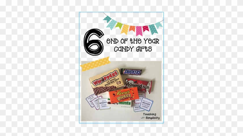 6 End Of The Year Candy Bar Gifts- Free Download - Whoppers Malted Milk Balls - 5 Oz Box #891114