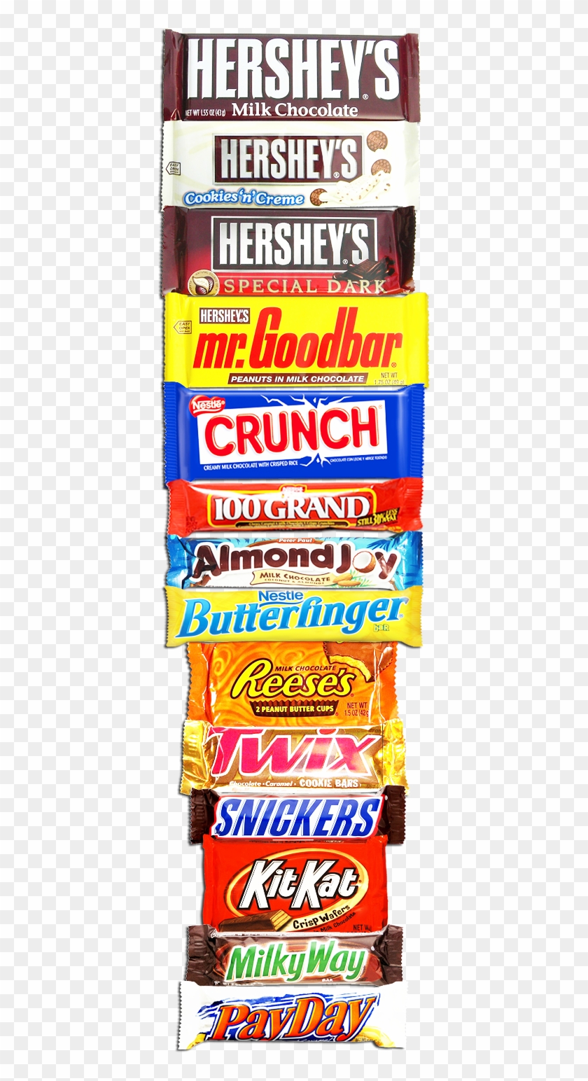 Hershey & Nestle Chocolate Bars - Custom Wrapped Full Size Chocolate Candy Bar (hers #891156