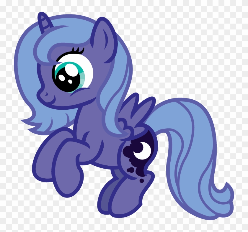 Princess Luna Pony Princess Celestia Filly Rainbow - Princess Luna As A Filly #891175