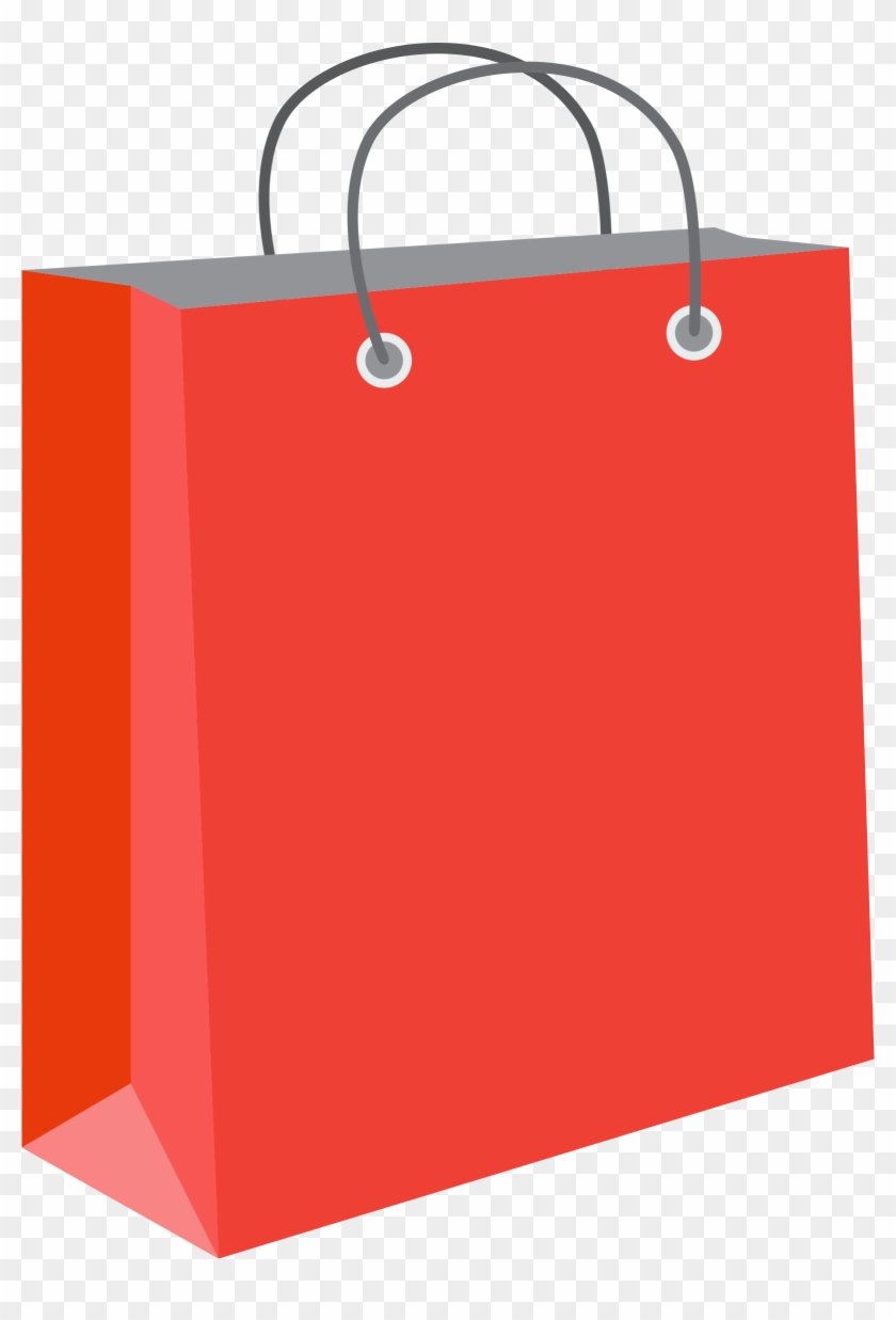 Bts Lunch Bag Clip Art - Red Paper Bag #891184