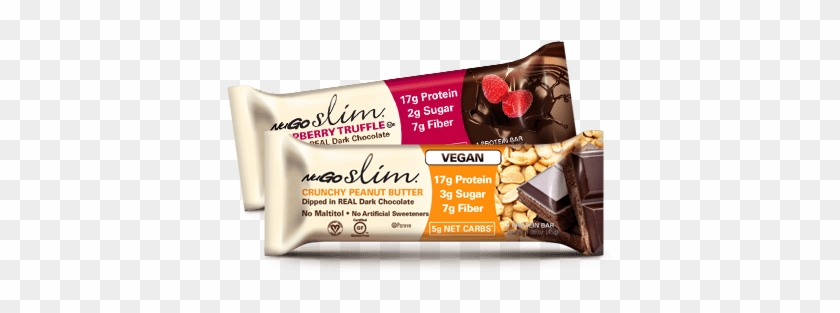 Macronutrients For These Protein Bars Are 6 Grams Of - Nugo Slim Crunchy Peanut Butter Bar, 1.59 Oz #891190
