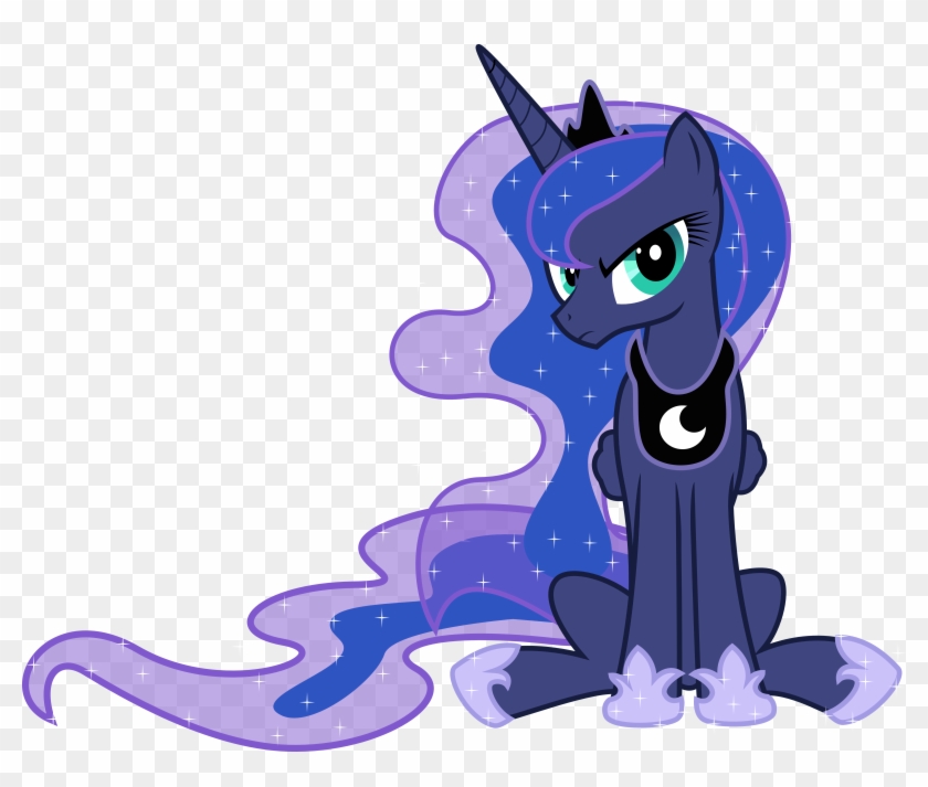 Pissy Princess Luna By Technicallylegal - Princess Luna Front Vector #891297