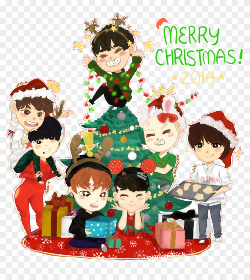 Bts Fan Art Daewonparks 난 오늘도 내일도 Christmas Day - Bts #891333