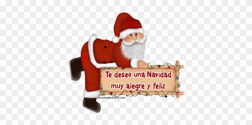 Merry Christmas Quotes In Spanish - Santa Ho Ho Ho Gif #891342