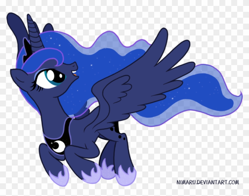 Beautiful Pony Of The Night By Nimaru - Princess Luna Beautiful Mode #891354