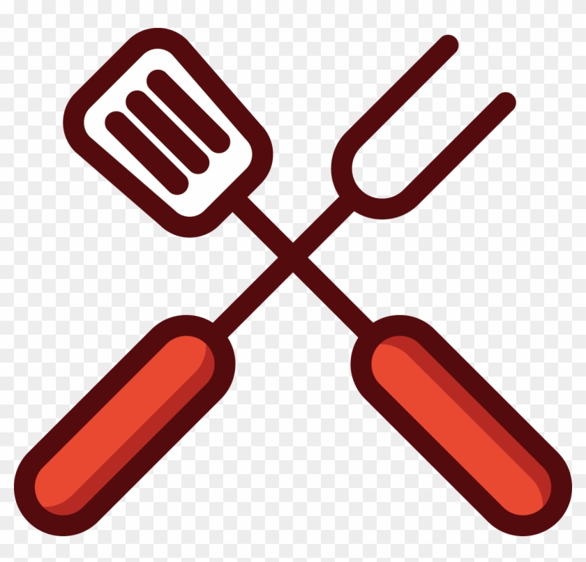 Churrasco Barbecue Putty Knife Download Icon - Garfo E Faca Churrasco Png #891451