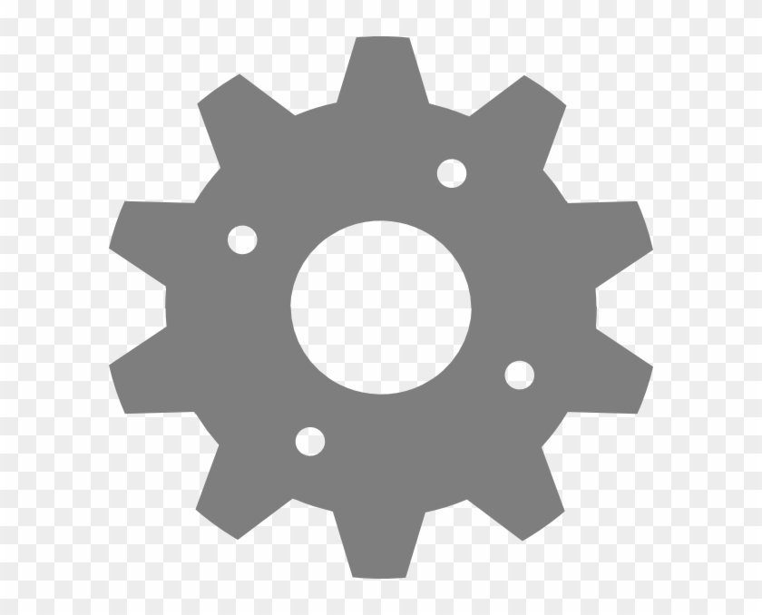 This Free Clip Arts Design Of Gear Grey - Difference Between Cog And Gear #891456