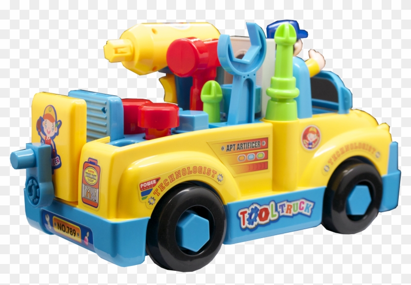 Take Apart Truck Toys With Power Tools For Preschool - Tool Truck #891508