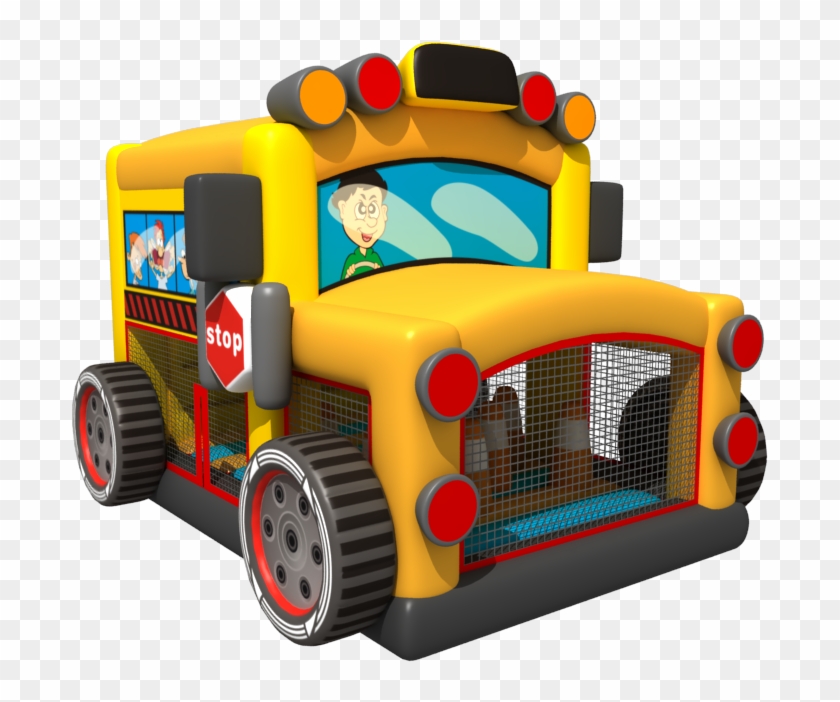 Inflatable School Bus Toy, Inflatable School Bus Toy - Tubing #891613