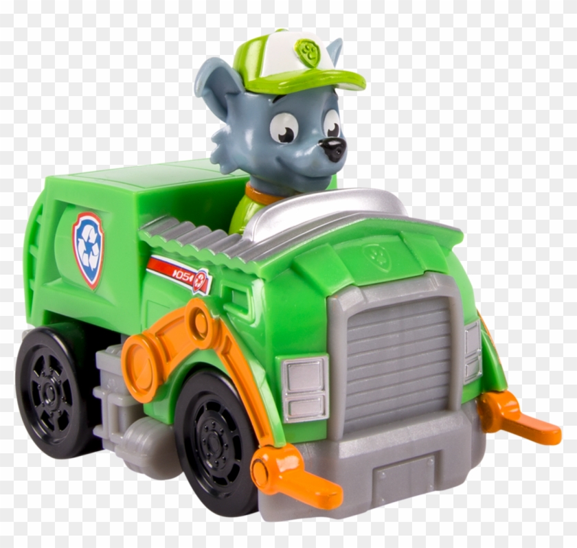 Rikki Í Endurvinnslubíl - Paw Patrol Action Pack Pup Set #891686