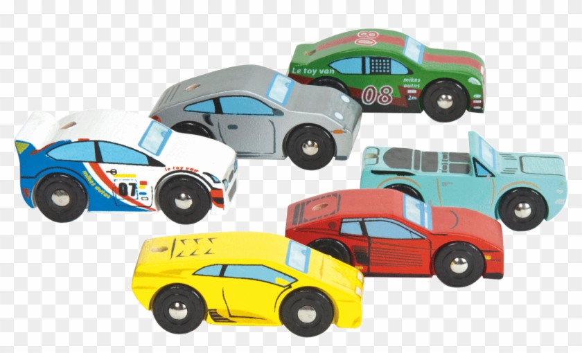 Monte Carlo Wooden Cars - Le Toy Van - Monte Carlo Car Set #891716