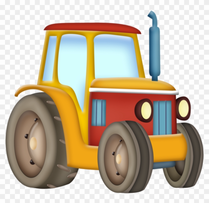 Animais Da Fazenda E Etc - Tractor #891753